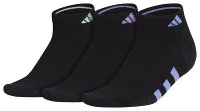 adidas Women's Cushioned 3.0 3-Pack Low Cut Socks