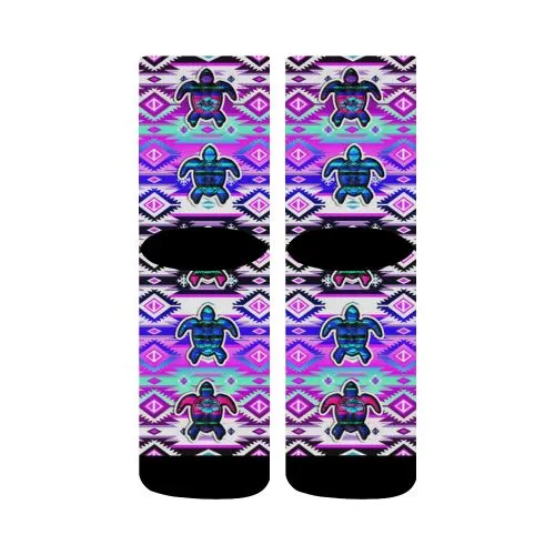 Adobe Dance Turtle Crew Socks