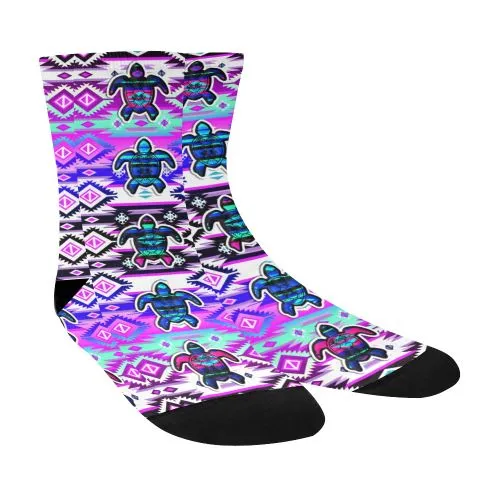 Adobe Dance Turtle Crew Socks