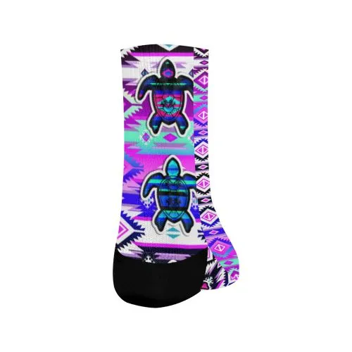 Adobe Dance Turtle Crew Socks