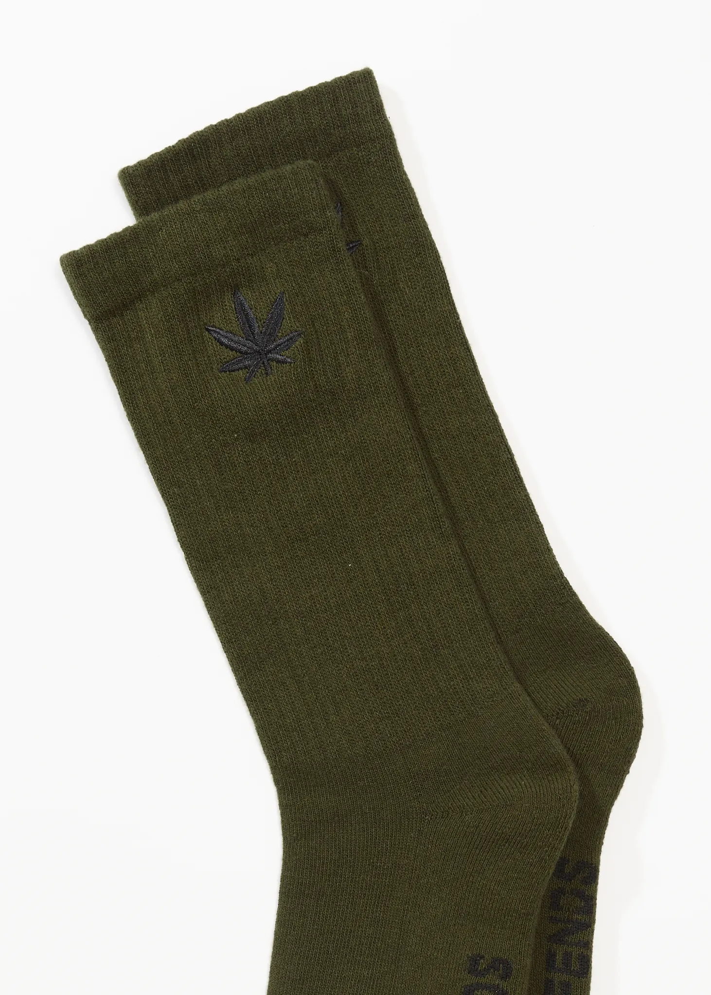 AFENDS Mens Happy - Socks One Pack - Military