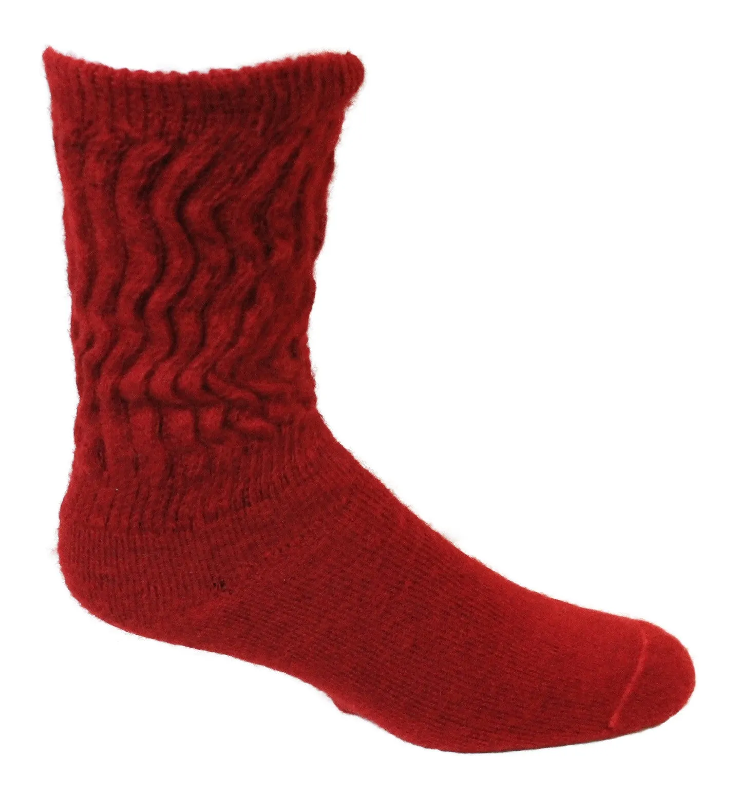 Alpaca Mid Calf Non Constricting Therapeutic Diabetic Socks