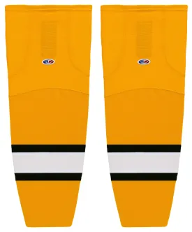 Athletic Knit (AK) HS2100-329 Gold/White/Black Mesh Ice Hockey Socks