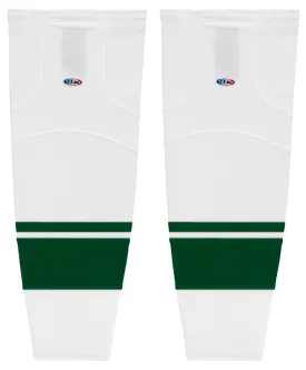 Athletic Knit (AK) HS2100-565 2013 Minnesota Wild White Mesh Ice Hockey Socks