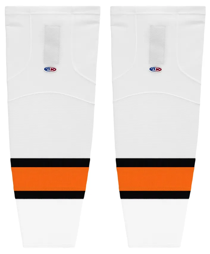 Athletic Knit (AK) HS2100-859 Detroit Compuware Ambassadors White Mesh Ice Hockey Socks