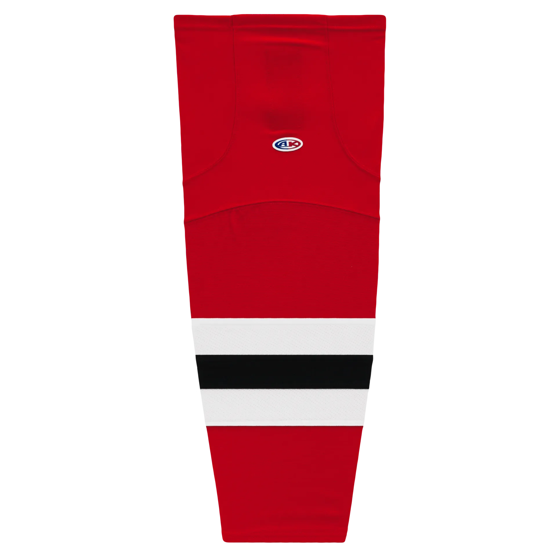 Athletic Knit (AK) HS2100-866 Utica Comets Red Mesh Ice Hockey Socks