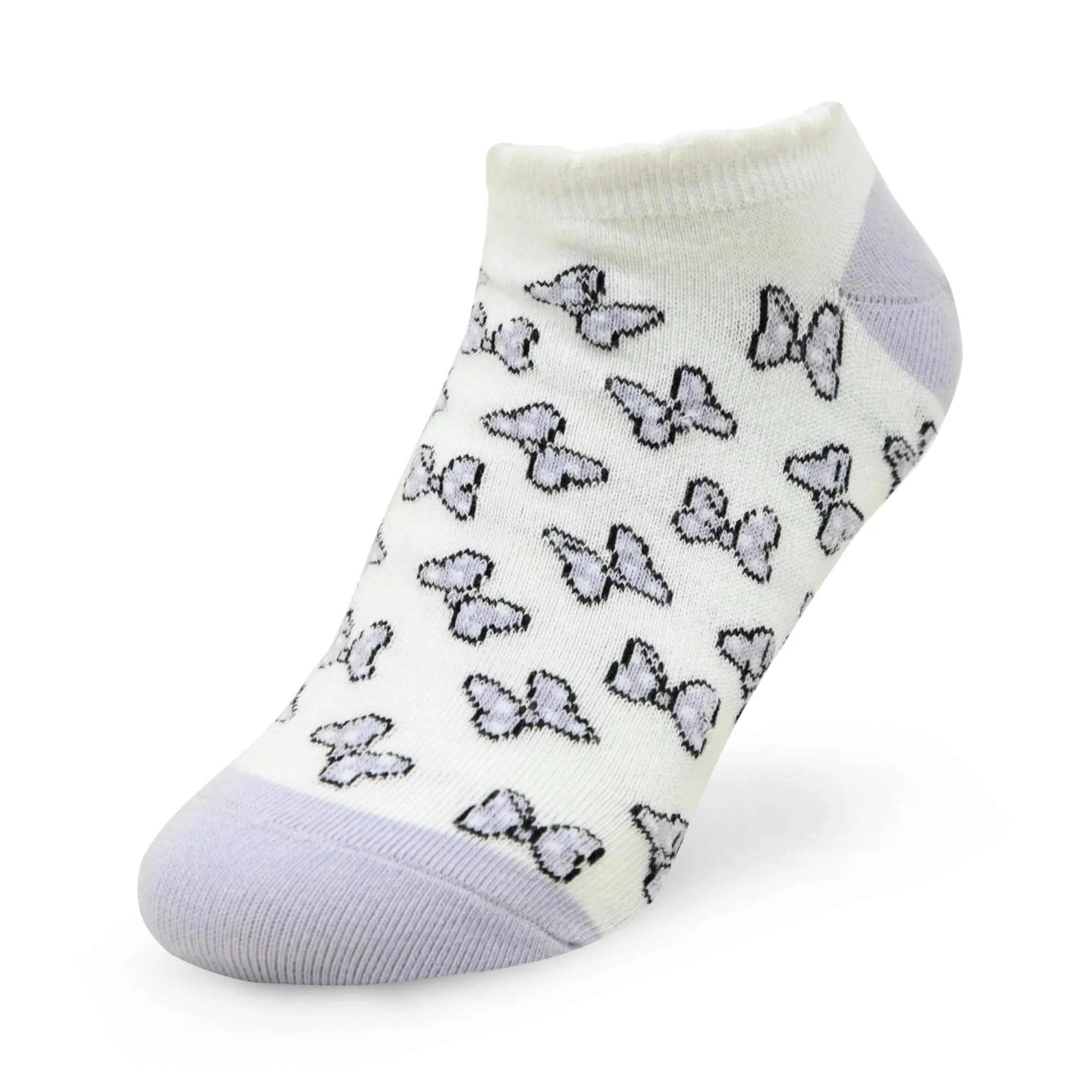 Balenzia X Disney Mickey & Minnie Ankle Socks for Women | Pack of 3