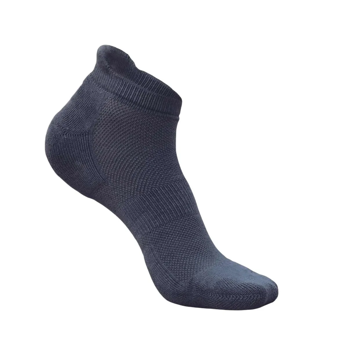 Bamboo Fiber Unisex Ankle Socks (Odour Free) - Steel Grey