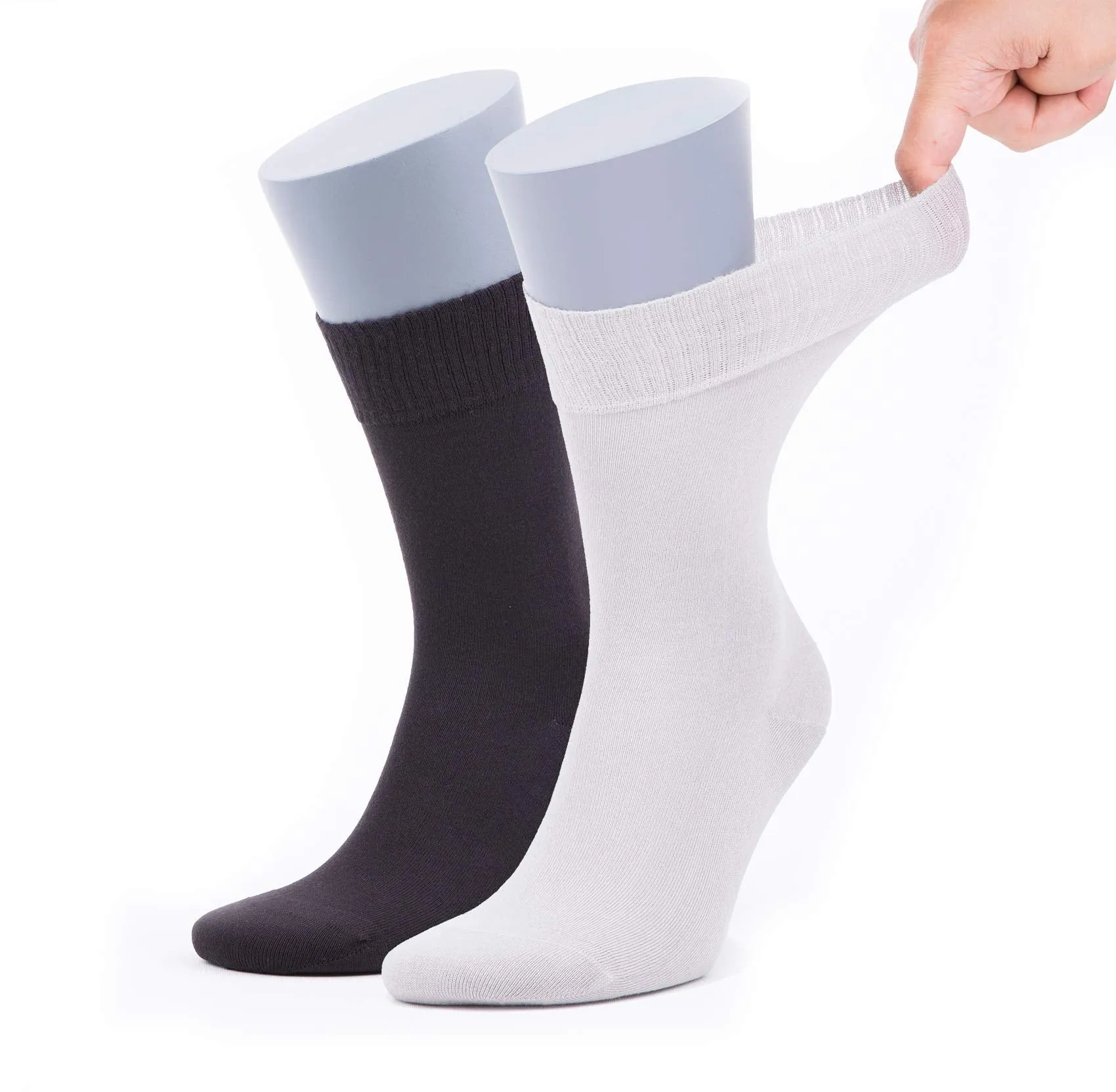 Bambooven Men’s Diabetic Socks - (2 Pack)