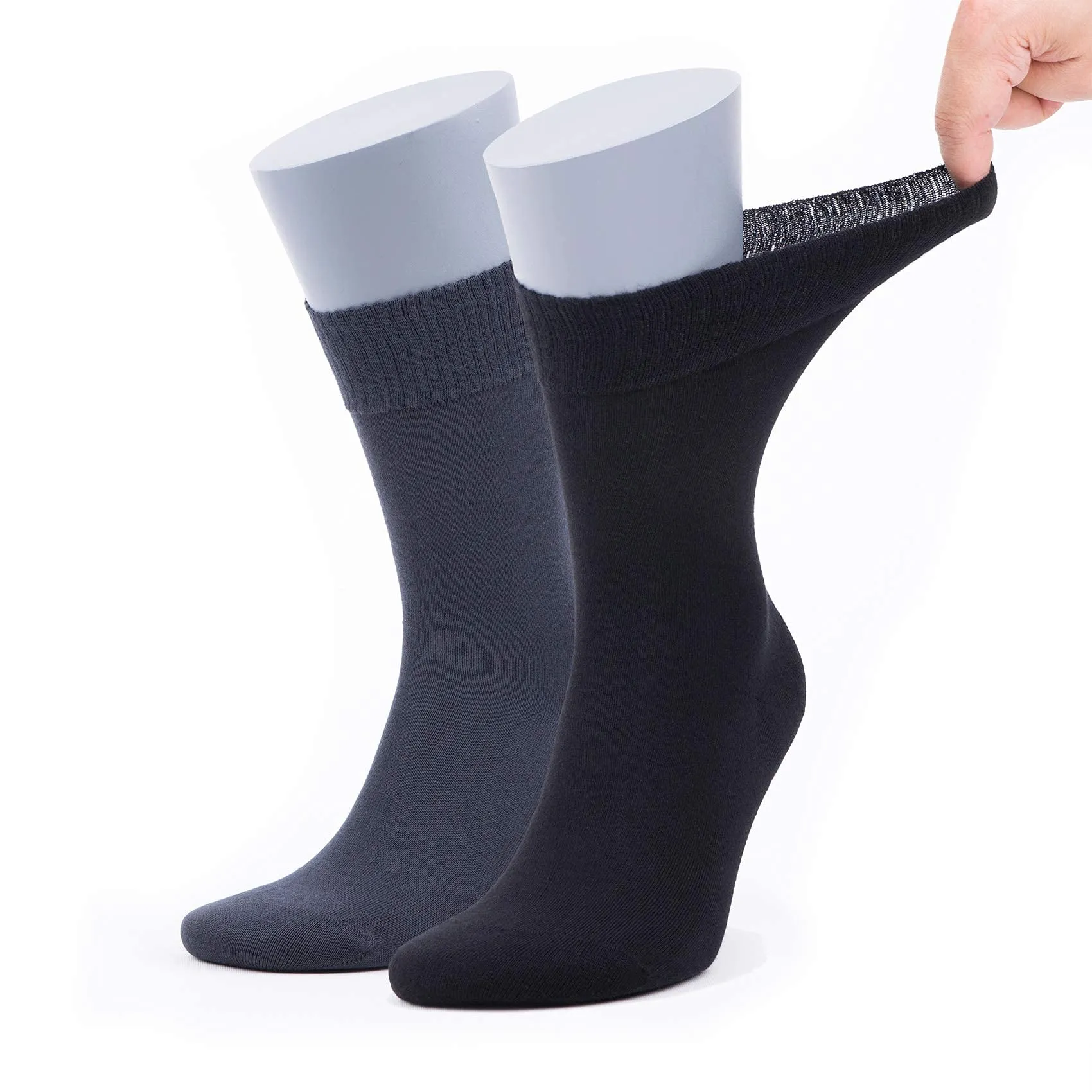 Bambooven Men’s Diabetic Socks - (2 Pack)