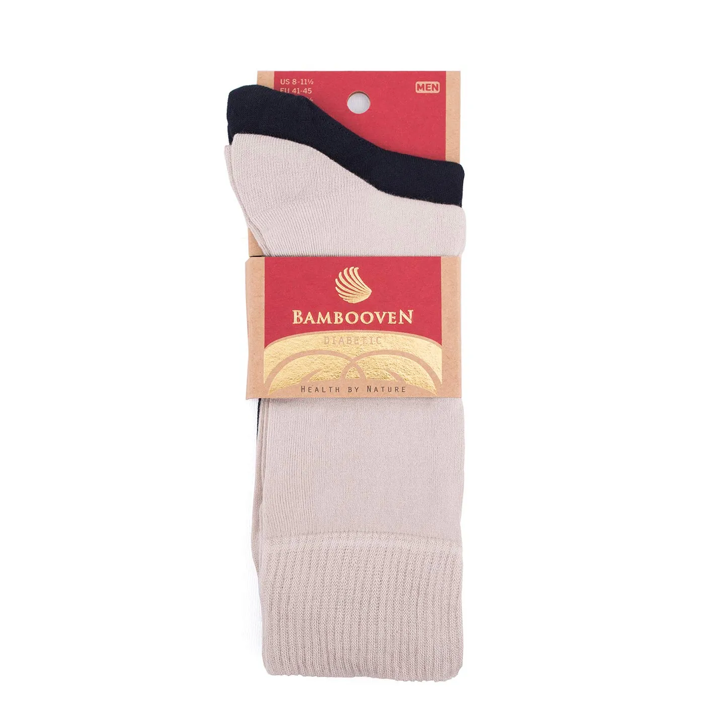 Bambooven Men’s Diabetic Socks - (2 Pack)