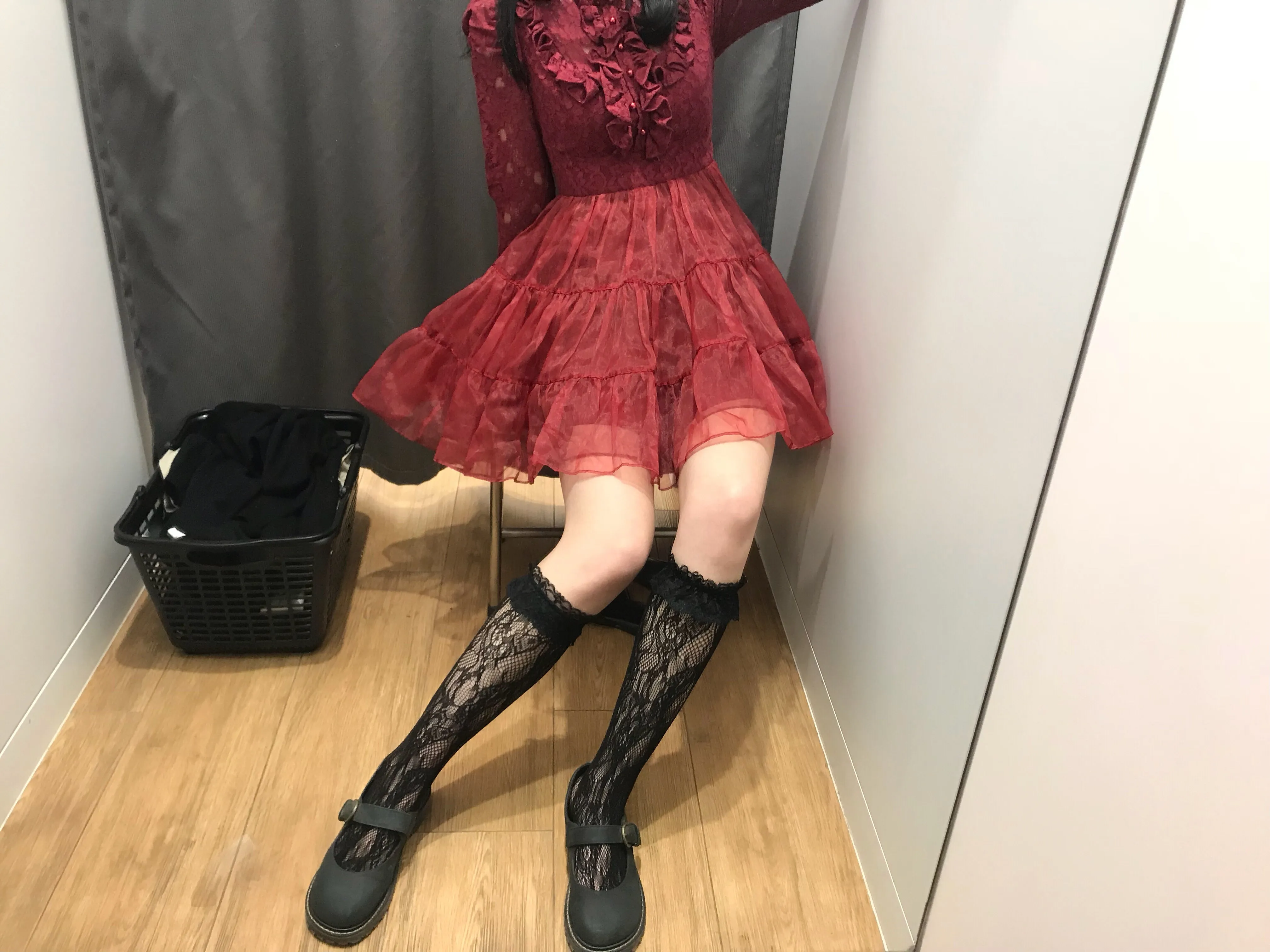 [Basic] Lolita Fairy Lace below knee socks