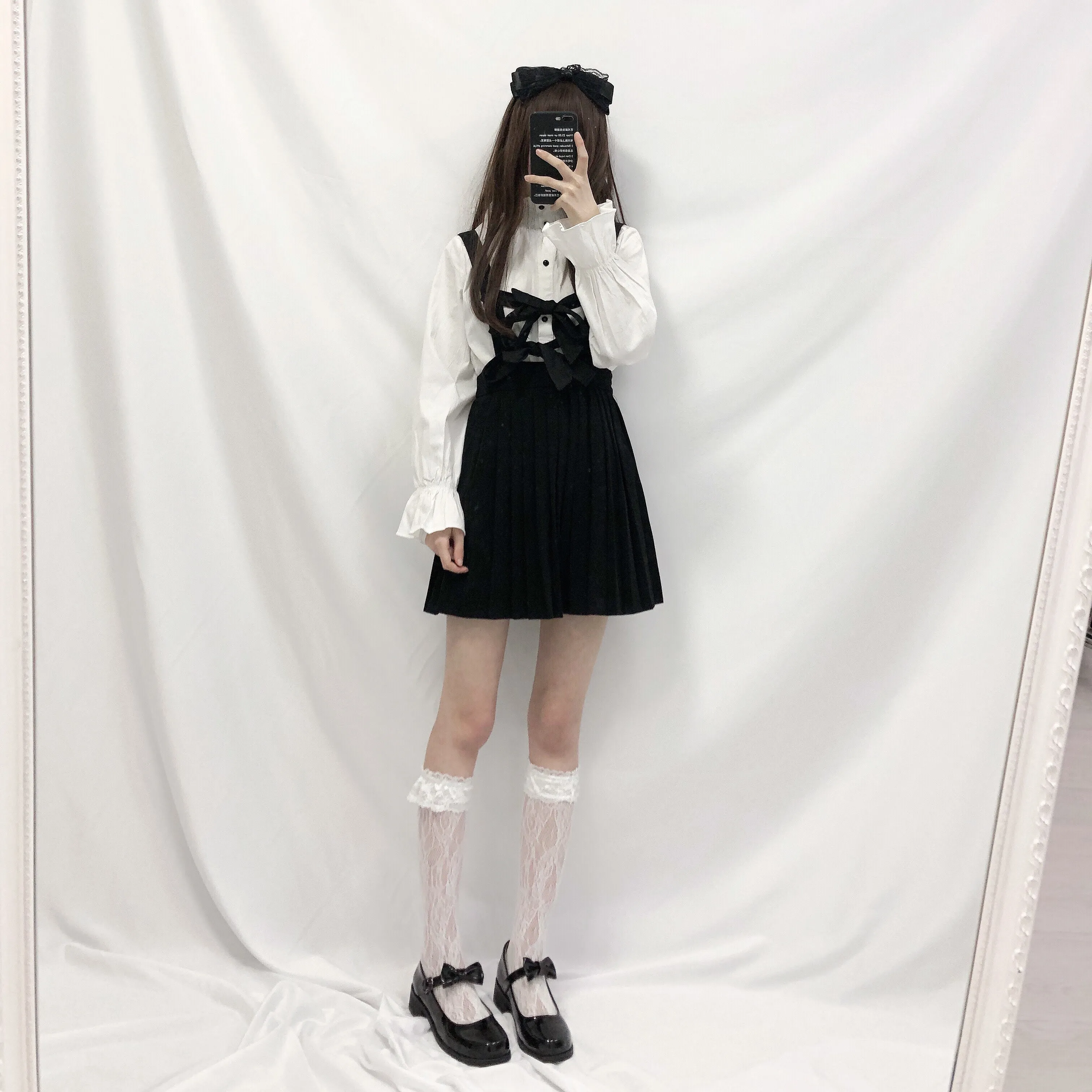 [Basic] Lolita Fairy Lace below knee socks