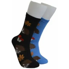 Black Hedgehog Socks