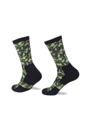 BOULDER WAY MEDIUM CREW socks BWCM5002 HIGH SUMMER L (44-46) and green