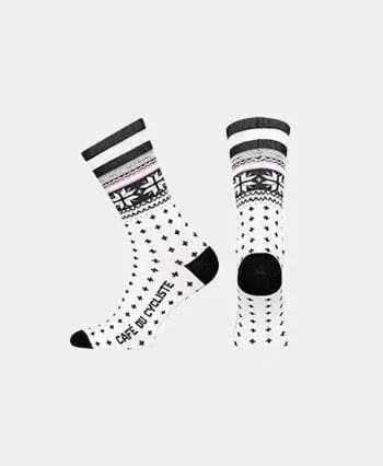 CAFE DU CYCLISTE Nordic Socks Merino - Black