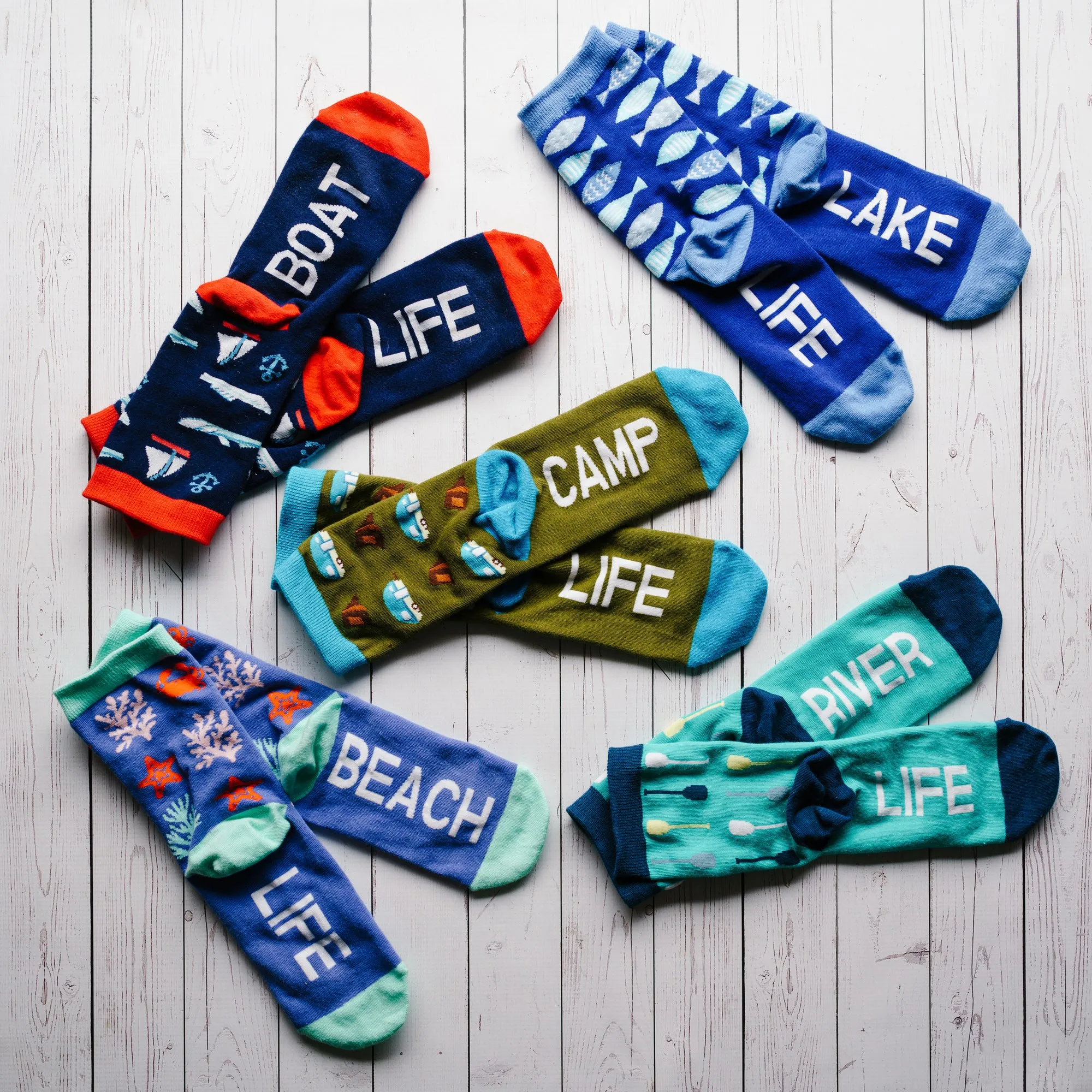 Camp Life Unisex Socks