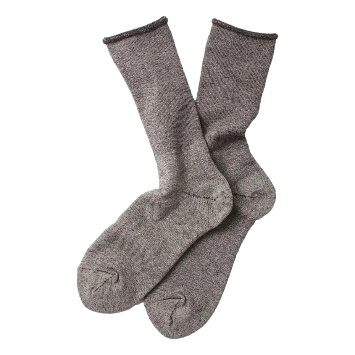 City Socks Gray & D. Brown