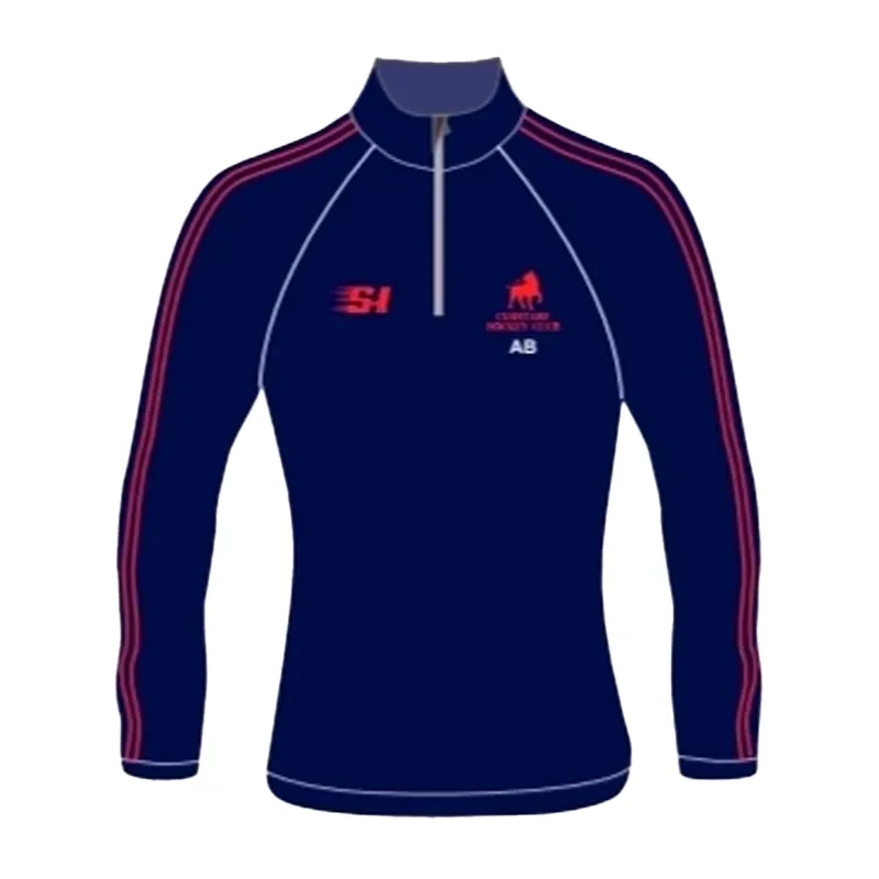 CLONTARF HOCKEY CLUB TRACKSUIT TOP NAVY LADIES