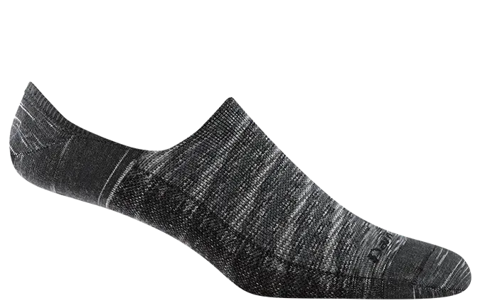 Darn Tough Solid No Show Hidden Lightweight Lifestyle Sock (Men's) - Space Gray