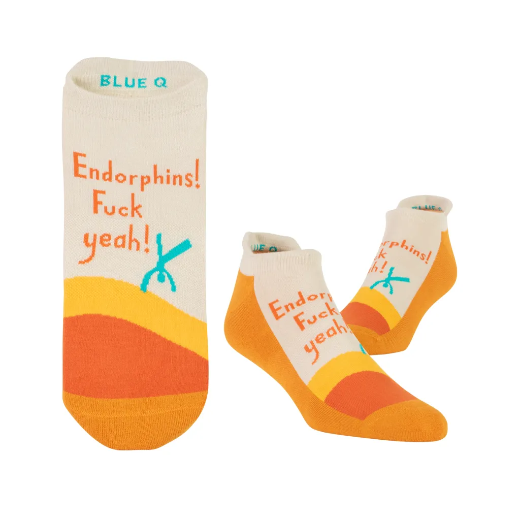 Endorphins! F*ck Yeah Athletic Sneaker Socks - Unisex