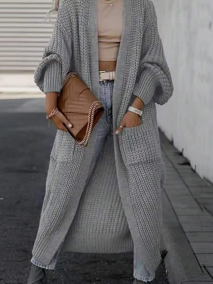 Fashion Long Thick Cozy Cardigan