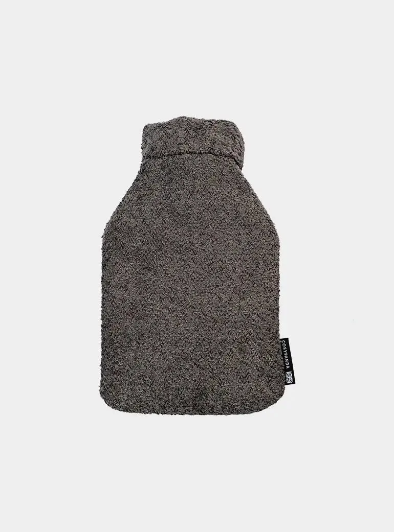 Graphite Fleece Hot Water Bottle