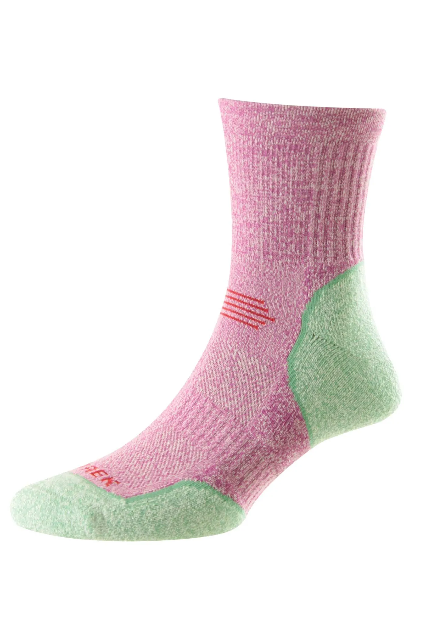 HJ Protrek Light Hike Sock Pink & Mint 4-7