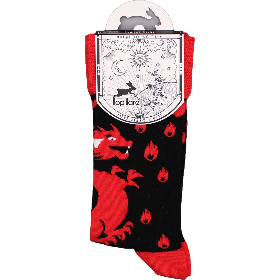 Hop Hare - Colouful Soft Bamboo Socks - Sizes UK 3.5 - 11.5 Unisex - 7 Designs