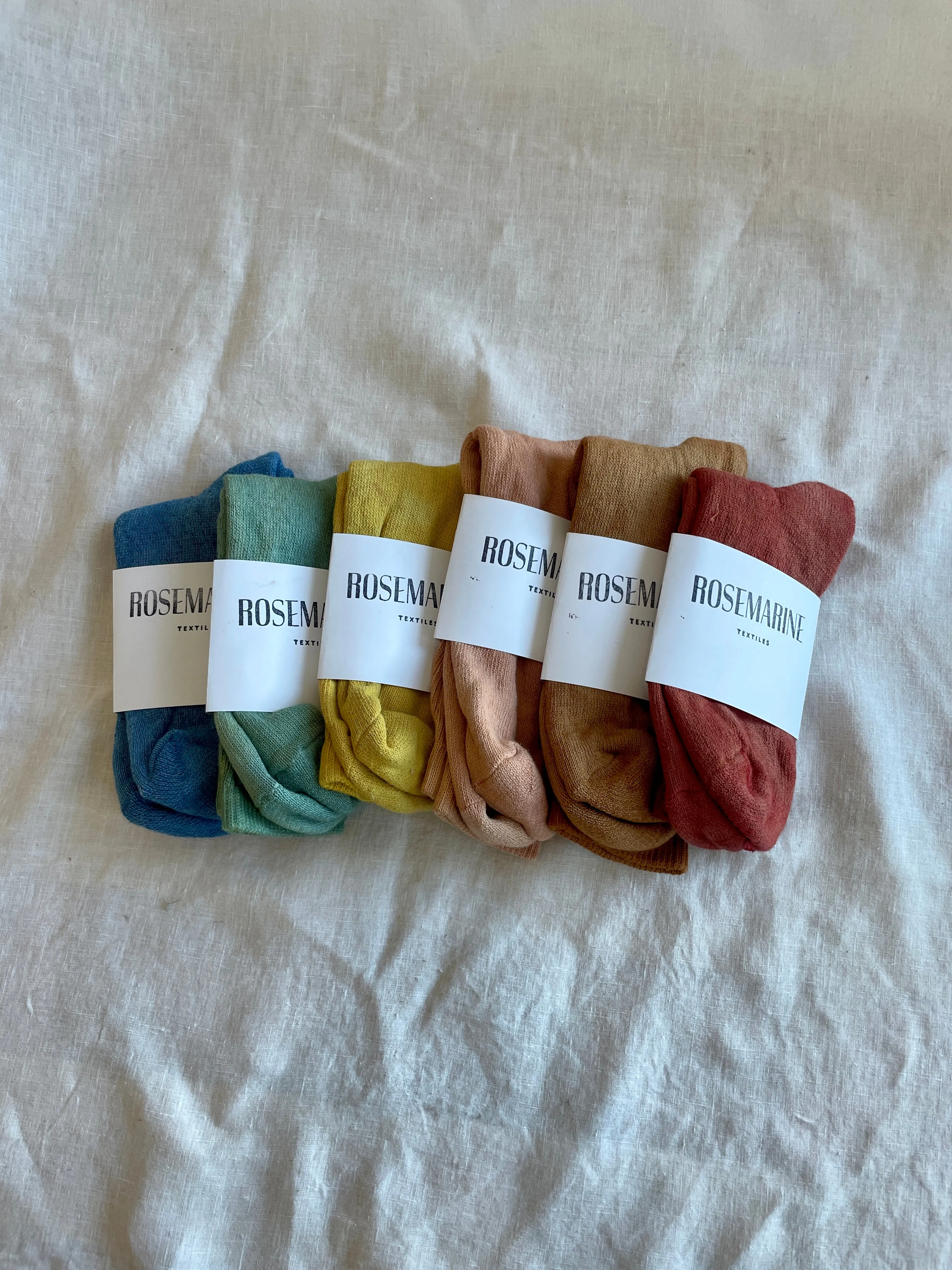 Indigo Organic Cotton Plant Dyed Socks