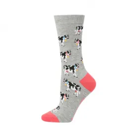 Jezebel Cow | Bamboo Women's Socks