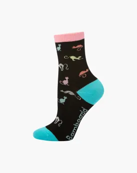 KIDS CAT BAMBOO SOCK