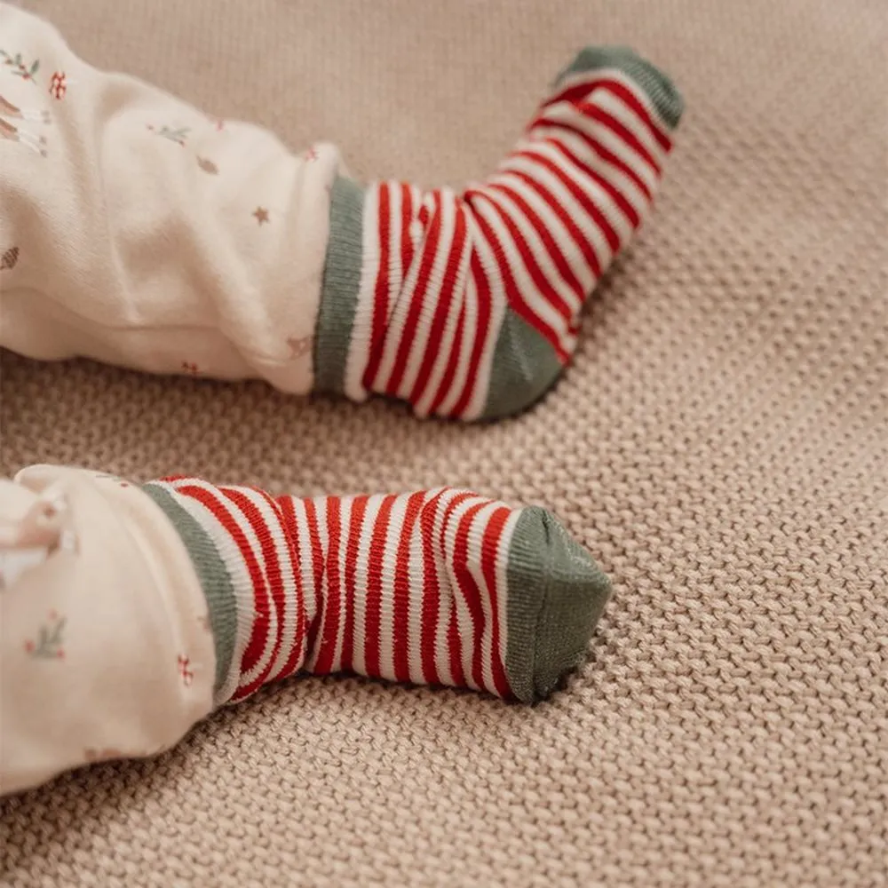 Little Dutch, Christmas Baby Socks, Size 2 ( 0-4 Months)