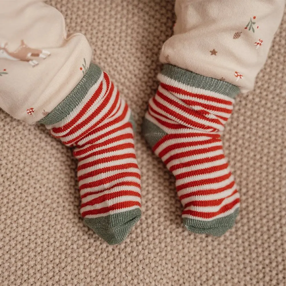 Little Dutch, Christmas Baby Socks, Size 2 ( 0-4 Months)