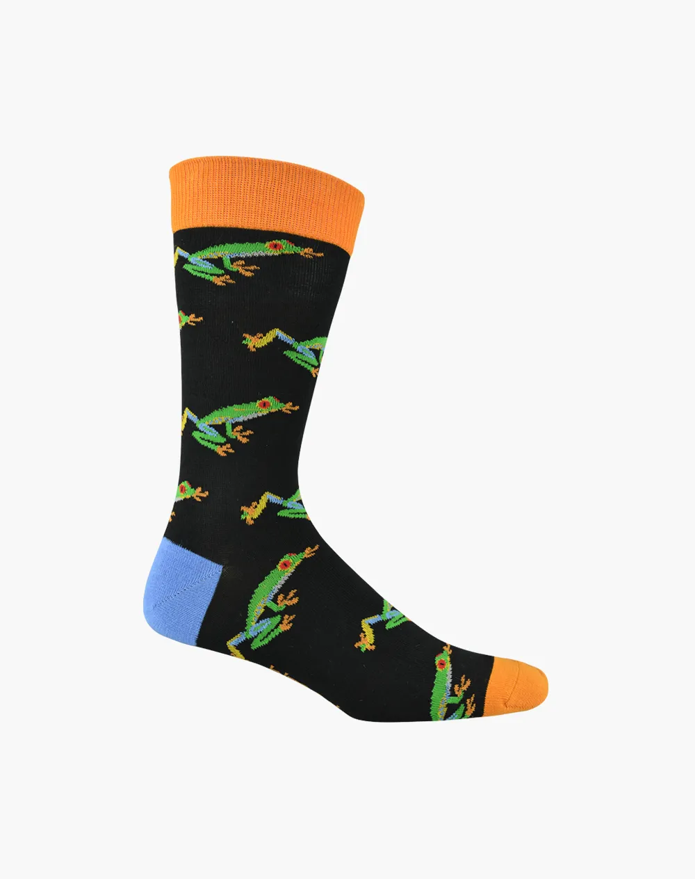 MENS RAINFOREST FROG BAMBOO SOCK