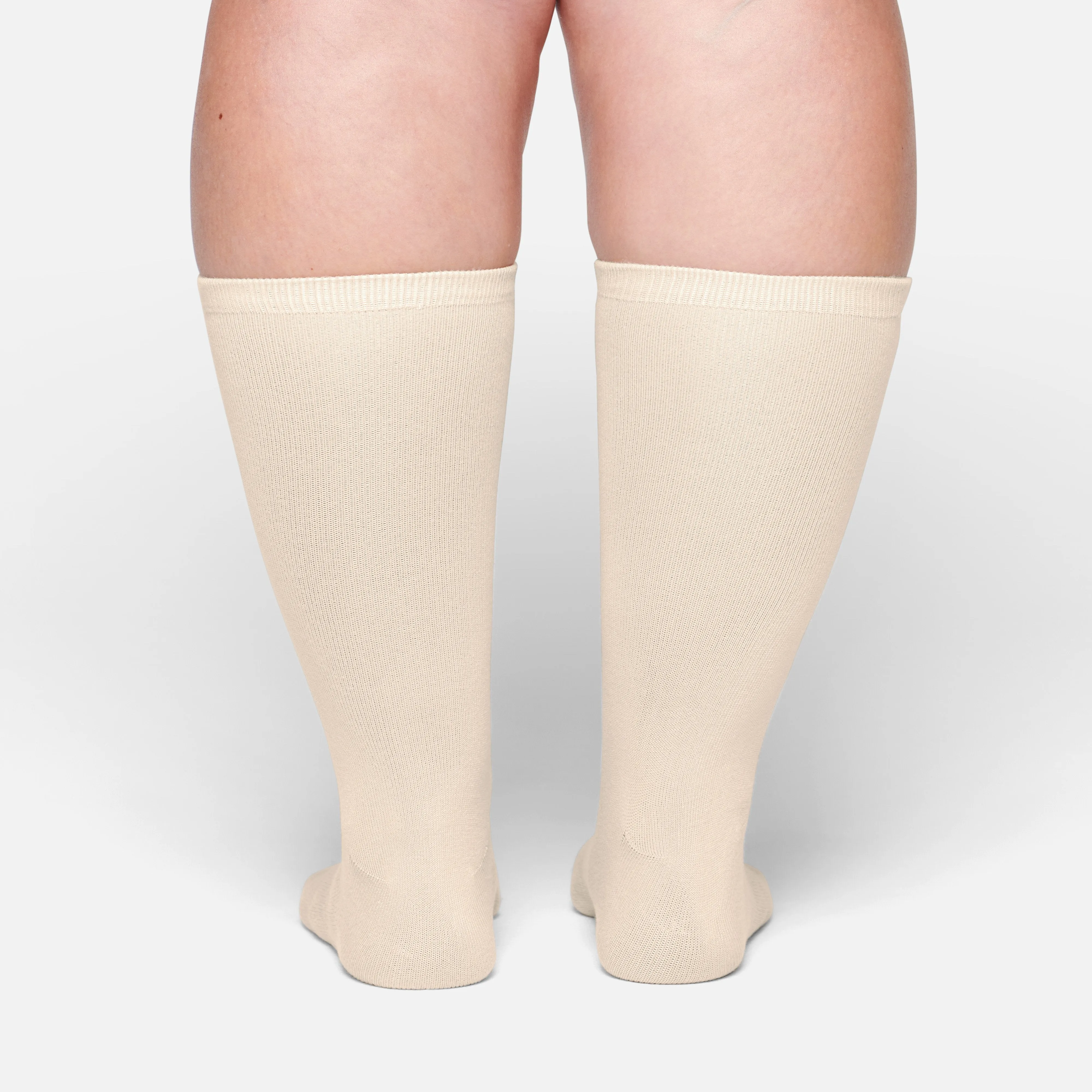 MICROPOLY MID CALF SOCK | SAND