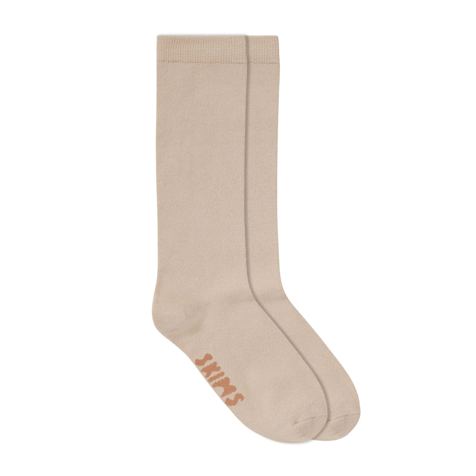 MICROPOLY MID CALF SOCK | SAND