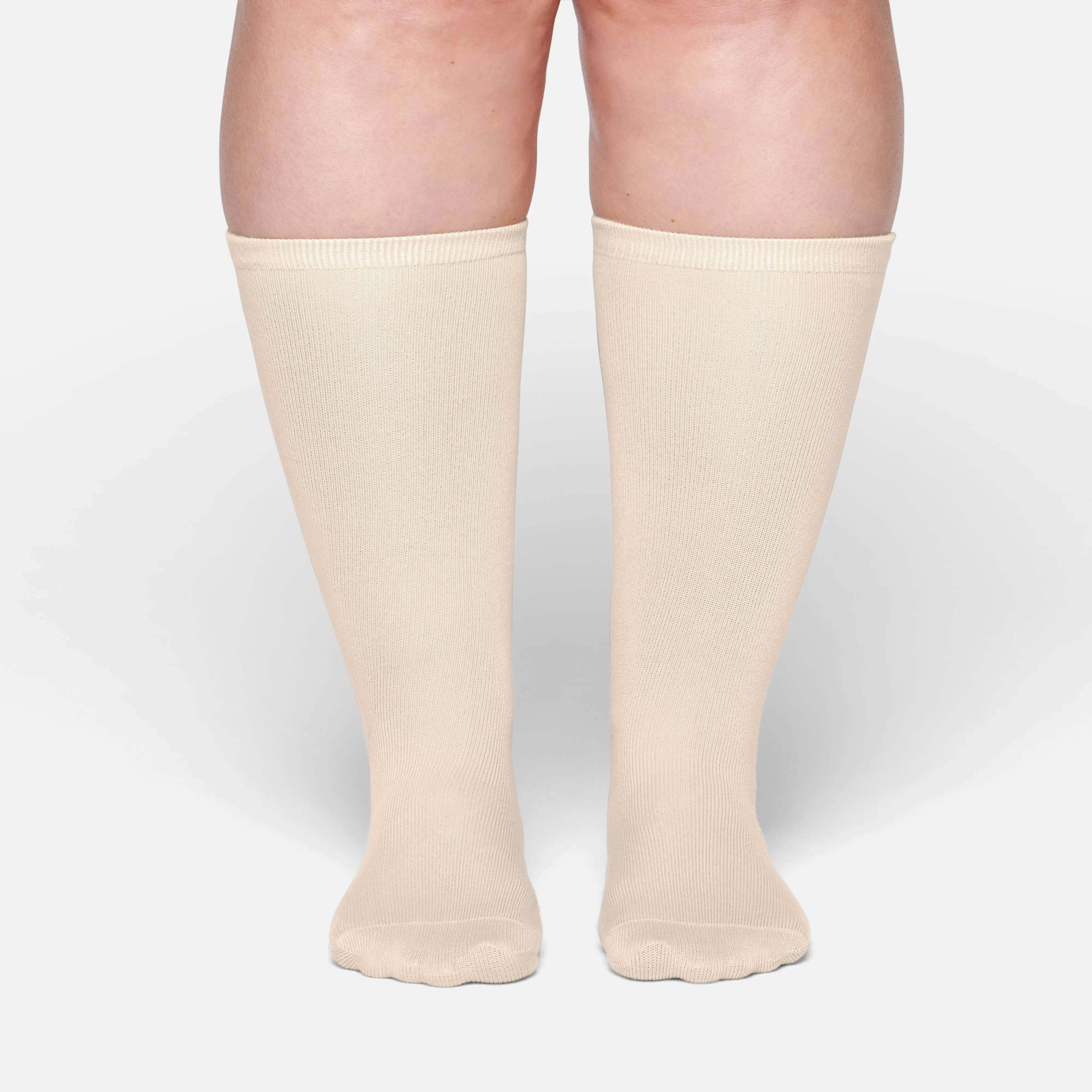 MICROPOLY MID CALF SOCK | SAND