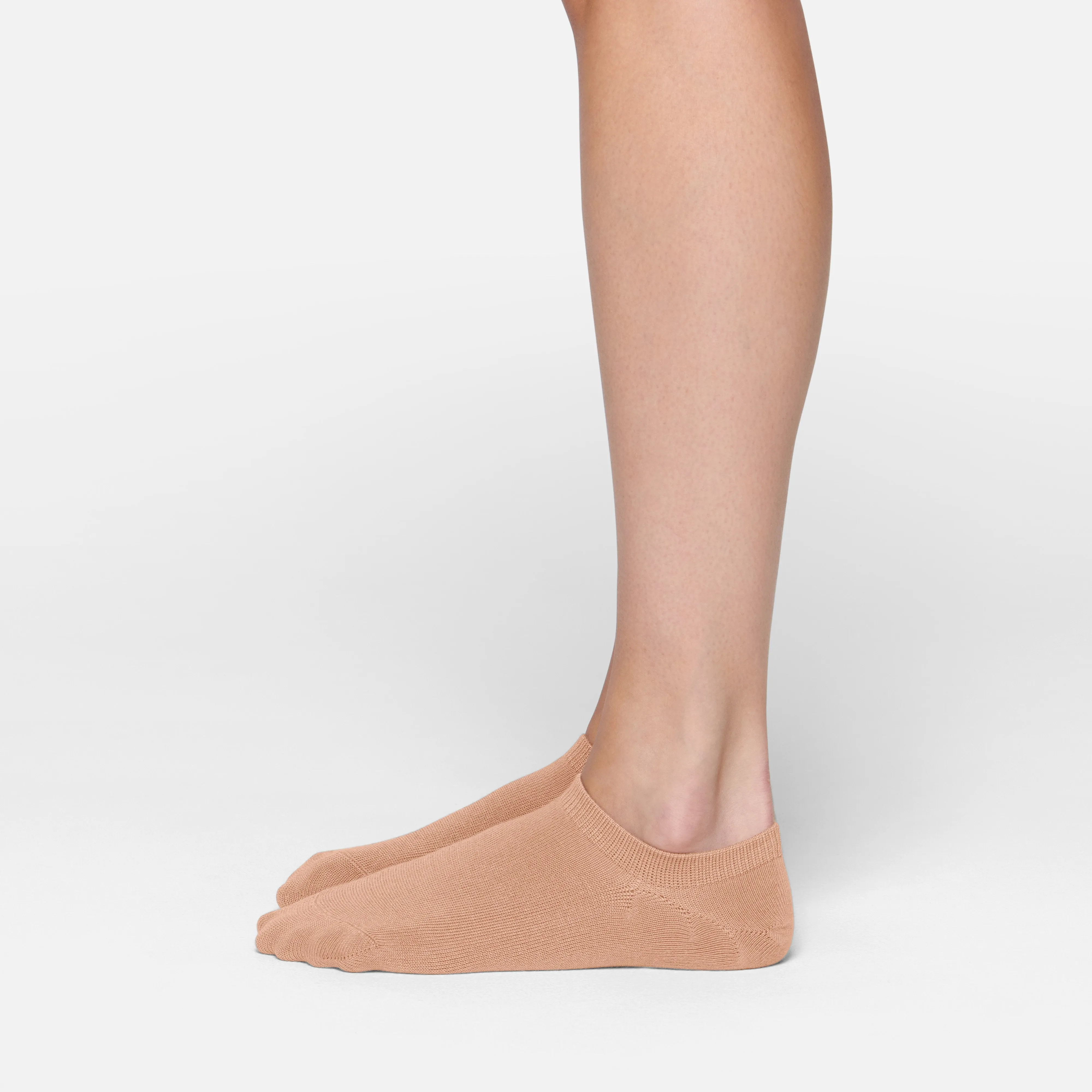 MICROPOLY NO SHOW SOCK | OCHRE