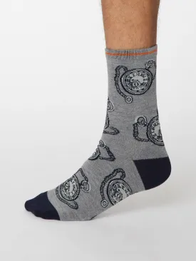 Momento Socks - Mid Grey Marle