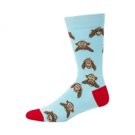 Monkey Business | Mens Bamboo Socks