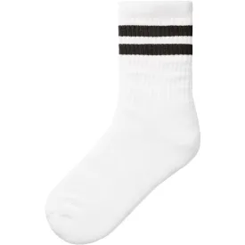 Name It Bright White Black Nan Socks