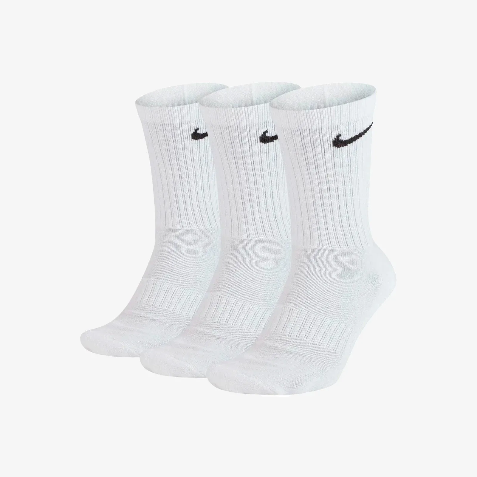 Nike Everyday Cushion Crew Socks (3 Pairs) - White