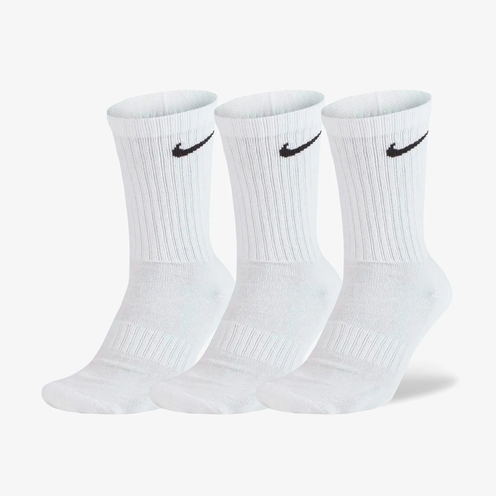 Nike Everyday Cushion Crew Socks (3 Pairs) - White