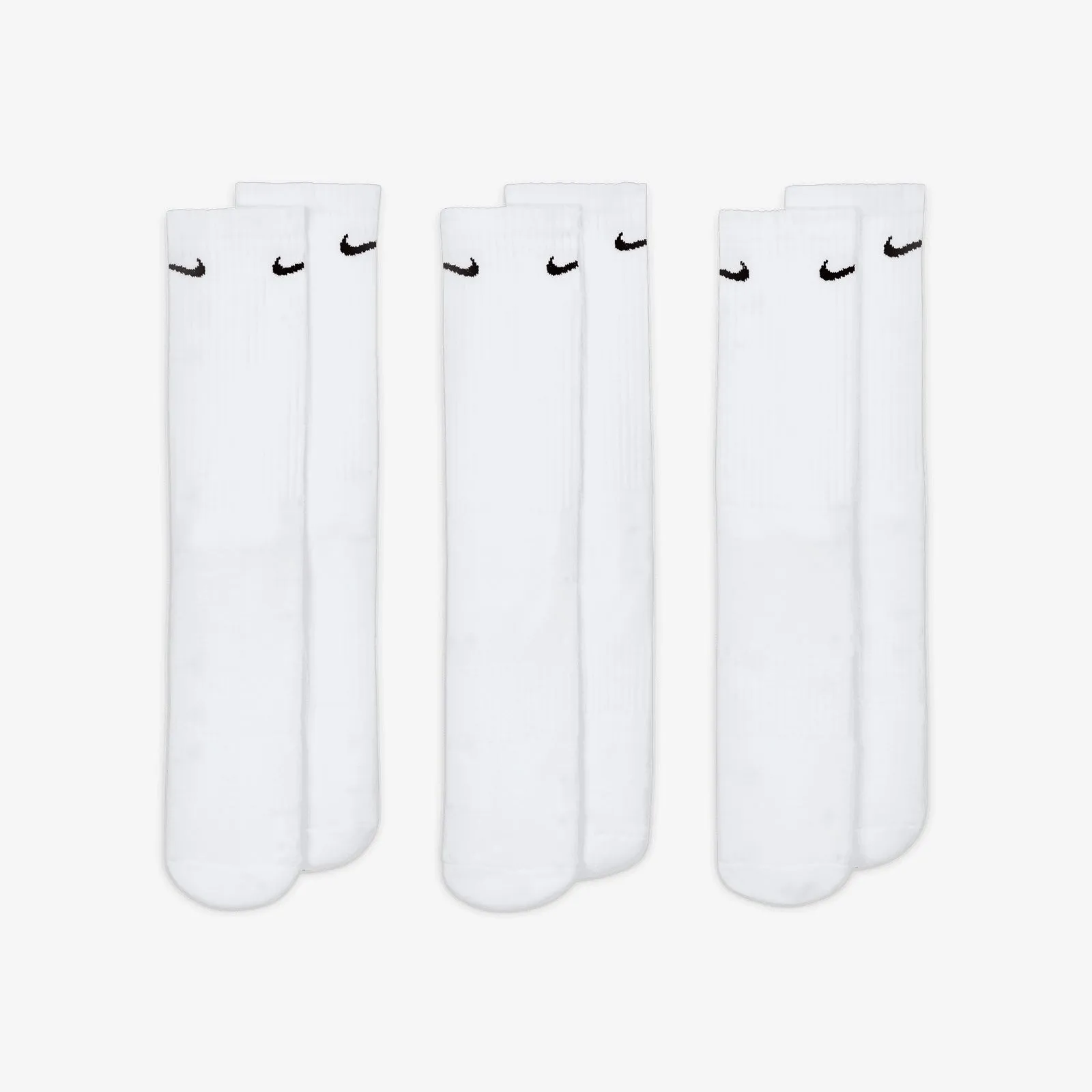 Nike Everyday Cushion Crew Socks (3 Pairs) - White