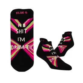 No Sh*t I'm Dramatic Athletic Sneaker Socks - Unisex