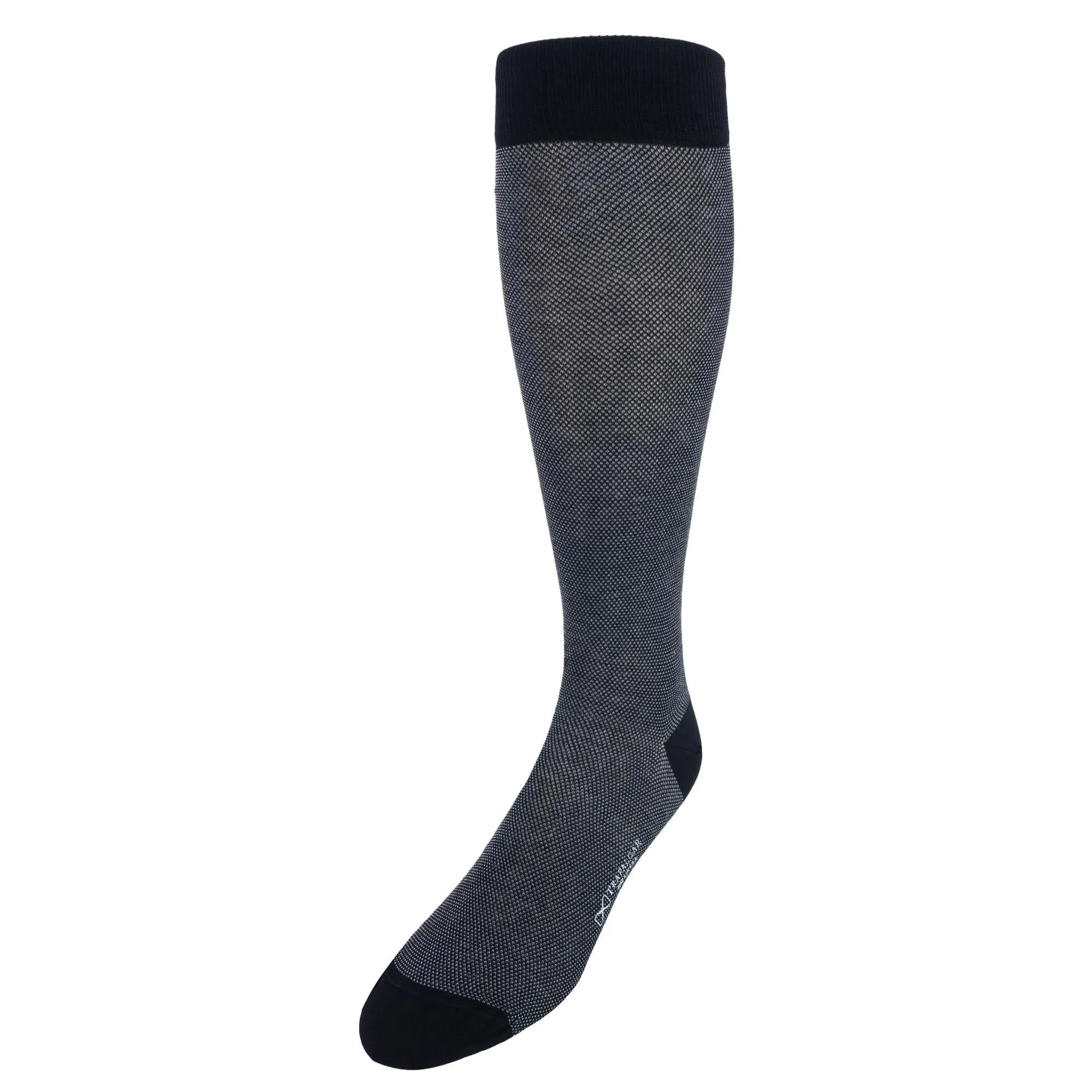 Noah Nail head Design Over The Calf Mercerized Cotton Socks