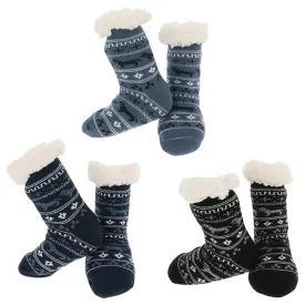 Nuzzles Boys Nordic Dog Socks - Choice of 3