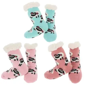 Nuzzles Girls Sheep Socks - Choice of 3