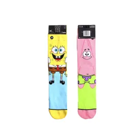 Odd Sox Kids Crew Socks - Spongebob & Patrick (Spongebob Squarepants)